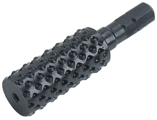 Rašpľa válcová na drevo so šesťhrannou stopkou ø 13,5 x 30mm, wolfcraft 2527000