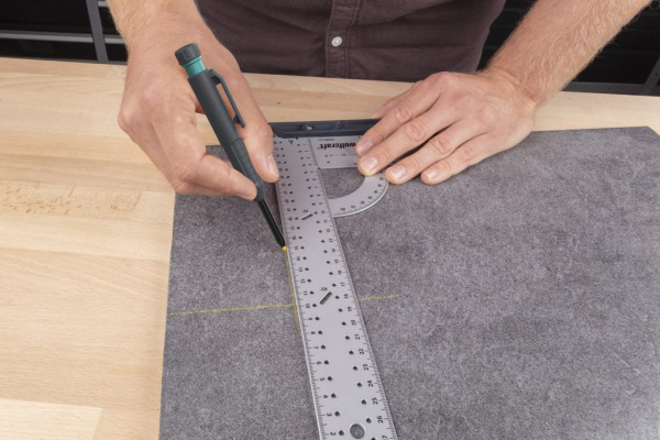 Wolfcraft Ceruzka remeselnícka ø 2,8mm - sivá univerzálna náplň, wolfcraft 5215000 7