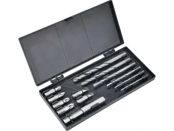 EXTOL INDUSTRIAL SET Aku vŕtačka s príklepom/uhlová brúska 125 Share20V, 2x 2Ah,8791804-41 12