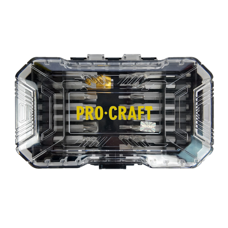 PROCRAFT Aku vŕtací skrutkovač 20V PA18LiH so sadou bitov SPA18LiH-1B-C/BS-37 3