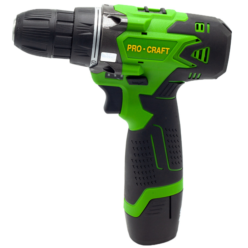 PROCRAFT Kompaktný akumulátorový vŕtací skrutkovač 12V PA12Li 10