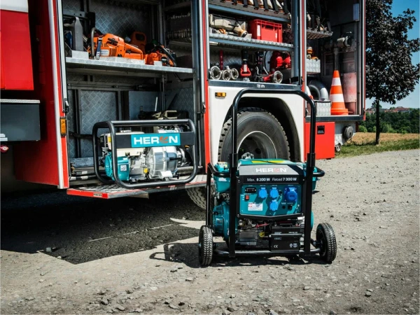 HERON 8896145 Elektrocentrála benzín 8,2kW/230V 11