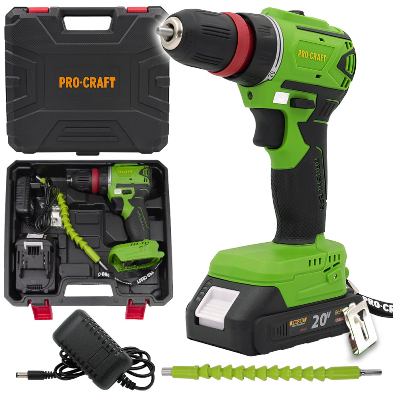 PROCRAFT Akumulátorový skrutkovač PA18LiN DFR