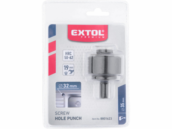EXTOL PREMIUM Dierovač do plechu pre vodovodné batérie, 32mm 8801623 3