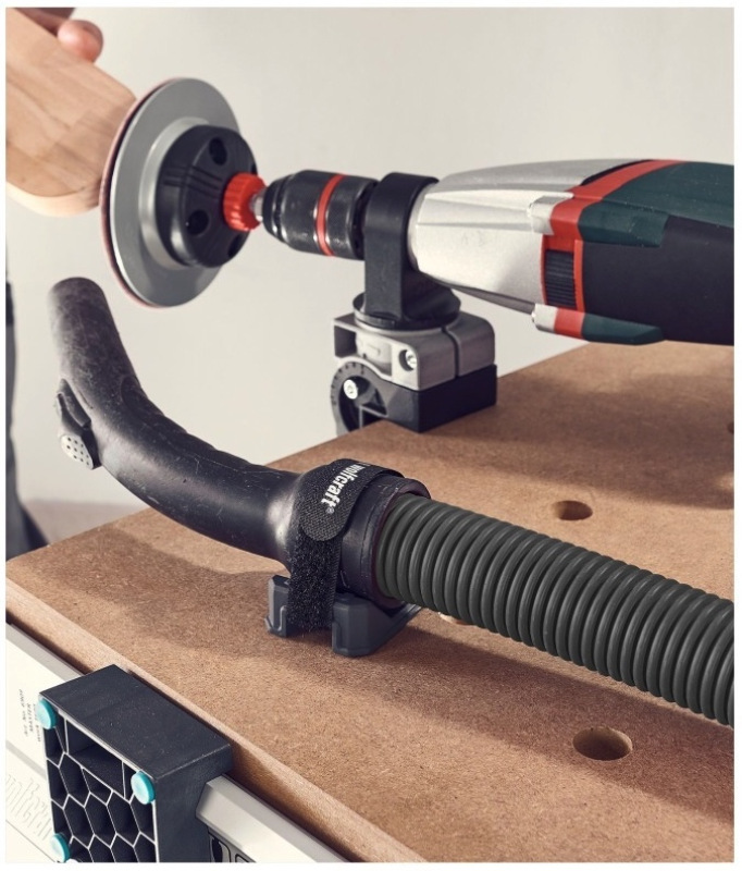 Wolfcraft Držiak hadice vysávača pre pracovné stoly, wolfcraft 6891000 1