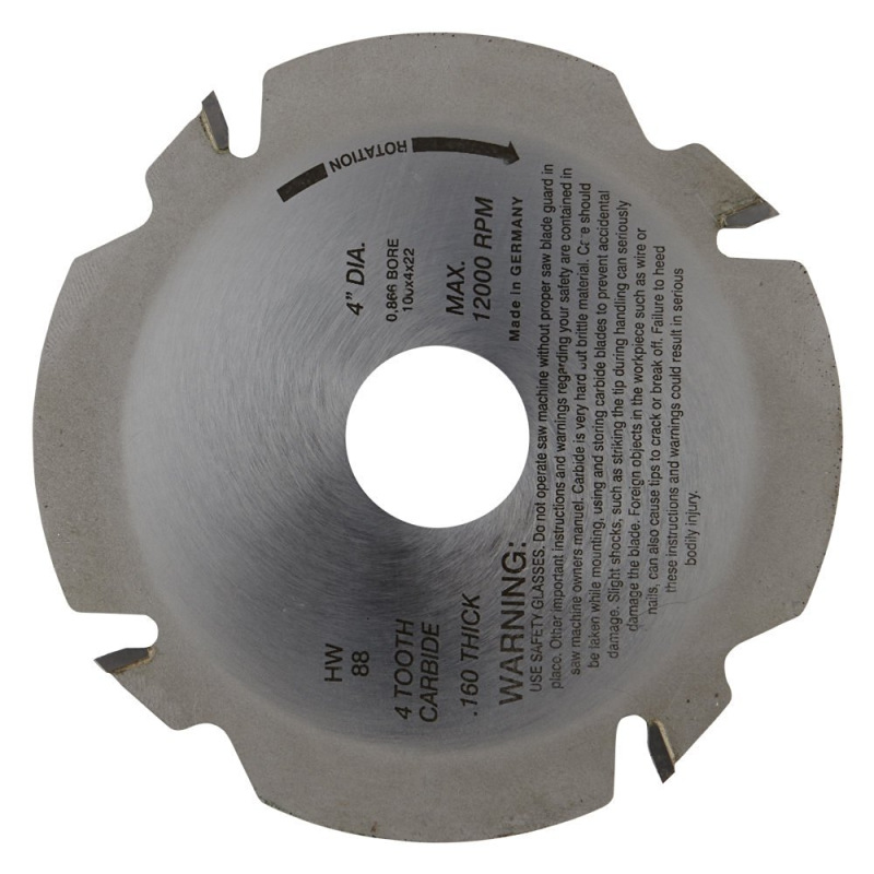 Fréza kotúčová HM pre lamely ø22,2 x 100mm, wolfcraft 2924000