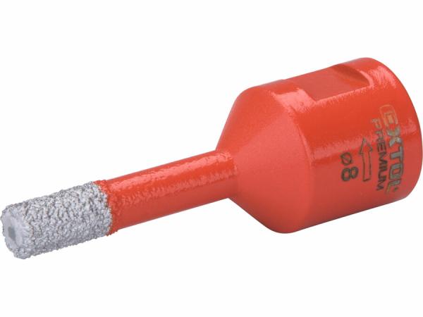 EXTOL PREMIUM Korunka vykružovacia diamantová, Ø 8mm, závit M14 8801860 1
