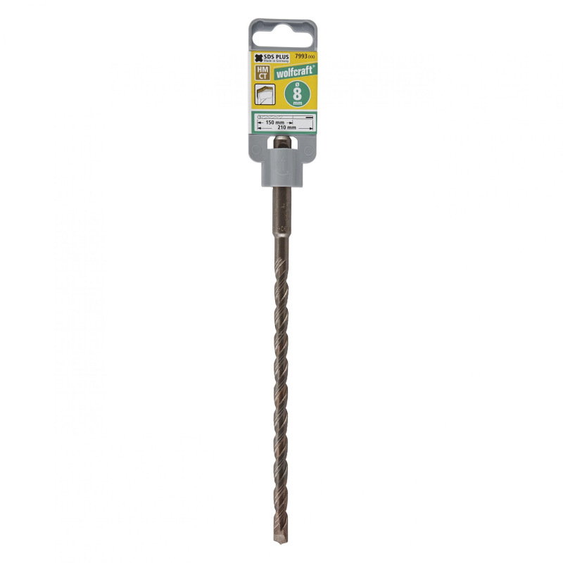Vrták SDS-plus Profesional HM ø 8mm, L – 210mm, wolfcraft 7993000