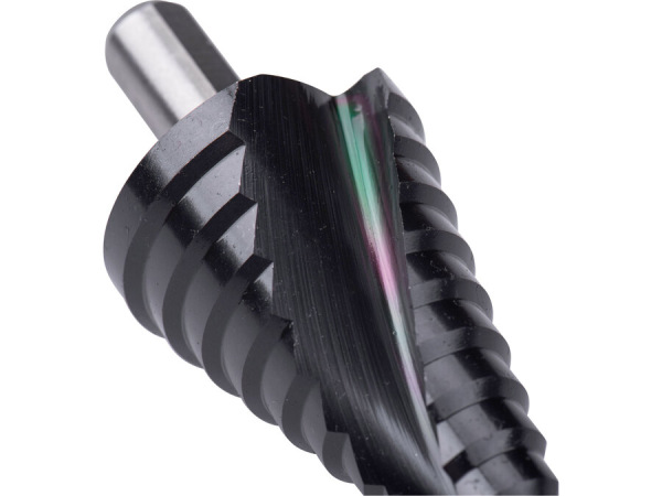 EXTOL INDUSTRIAL Vrták stupňovitý kobaltový, ø4-39mm / 3mm, 13 priemerov 8701195 1