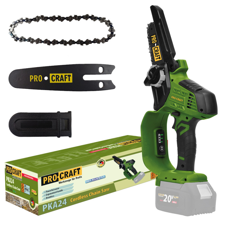 PROCRAFT Akumulátorová ručná píla 20V 100mm (bez akumulátora a nabíjačky) PKA24