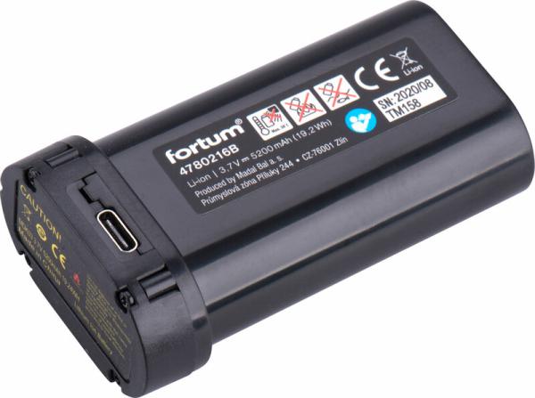 FORTUM 4780216B Akumulátor pre líniový laser 4780209, 4780214, 4780216