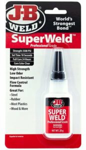 J-B WELD 33120 silné sekundové lepidlo SuperWeld Professional Grade ( 20g )