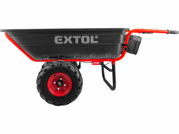 EXTOL PREMIUM 8891592 Fúrik dvojkolesový na aku pohon, 1x 40V/6Ah, 225l, max. 400kg 13