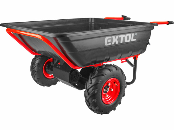 EXTOL PREMIUM 8891592 Fúrik dvojkolesový na aku pohon, 1x 40V/6Ah, 225l, max. 400kg