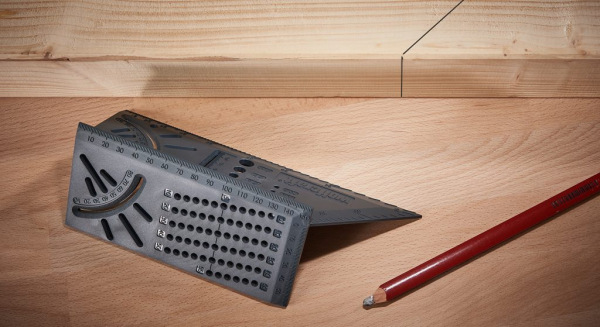 Wolfcraft Uholník 3D pokosový, wolfcraft 5208000 3