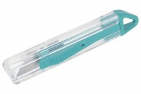 Wolfcraft Nôž s trapézovou čepeľou, plastový, bezpečnostný, wolfcraft 4135000