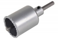 Wolfcraft Korunka vŕtacia s HM posypom, so stopkou ø 43mm hl. – 55mm, wolfcraft 3894000