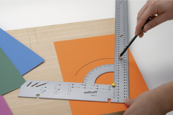 Wolfcraft Uholník univerzálny dierovaný 280 x 500mm, wolfcraft 5206000 3