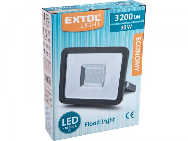 EXTOL LIGHT Svietidlo 30W, 42x LED, 3200lm, IP65 43228
