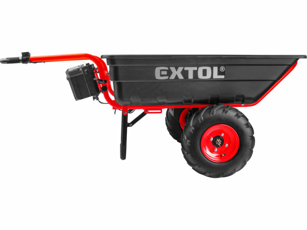 EXTOL PREMIUM 8891592 Fúrik dvojkolesový na aku pohon, 1x 40V/6Ah, 225l, max. 400kg 12