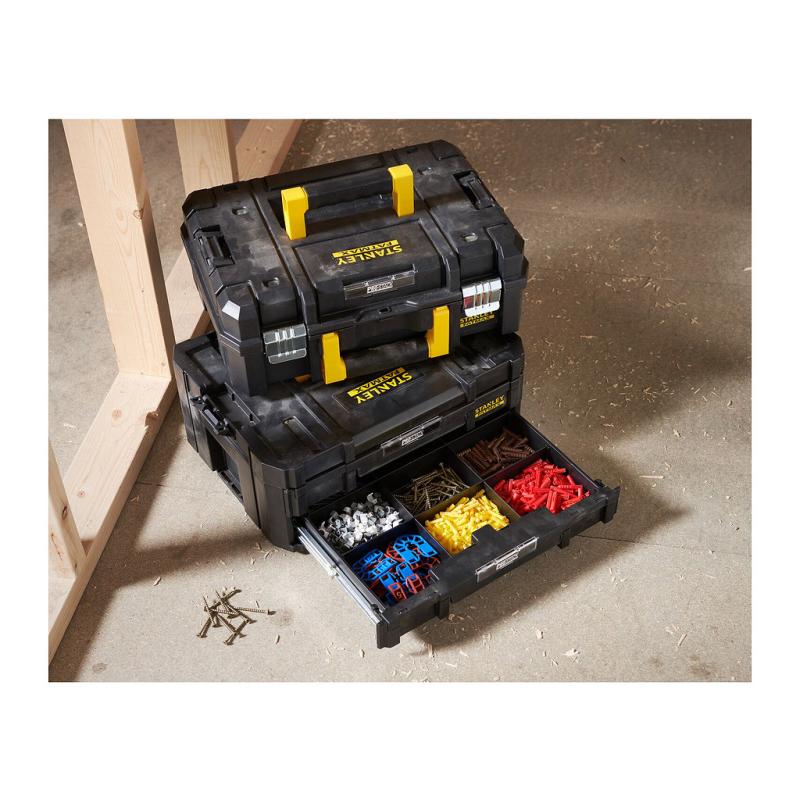 STANLEY FMST1-71981 Box na náradie kovoplast FatMax Pro-Stack Combo 44x34x33cm 7