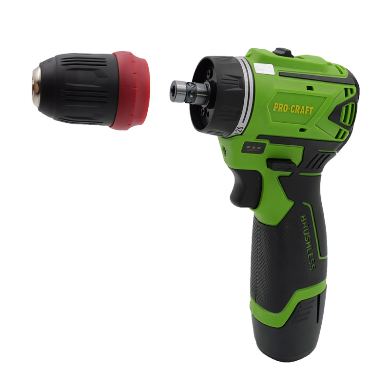 PROCRAFT Akumulátorový skrutkovač 12V PA12BL DFR 7