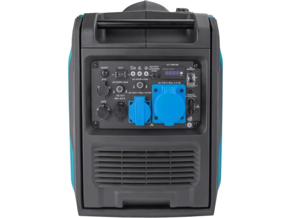 HERON Elektrocentrála digital invertor benzín 5,5kW/230V elektroštart 8896227 2