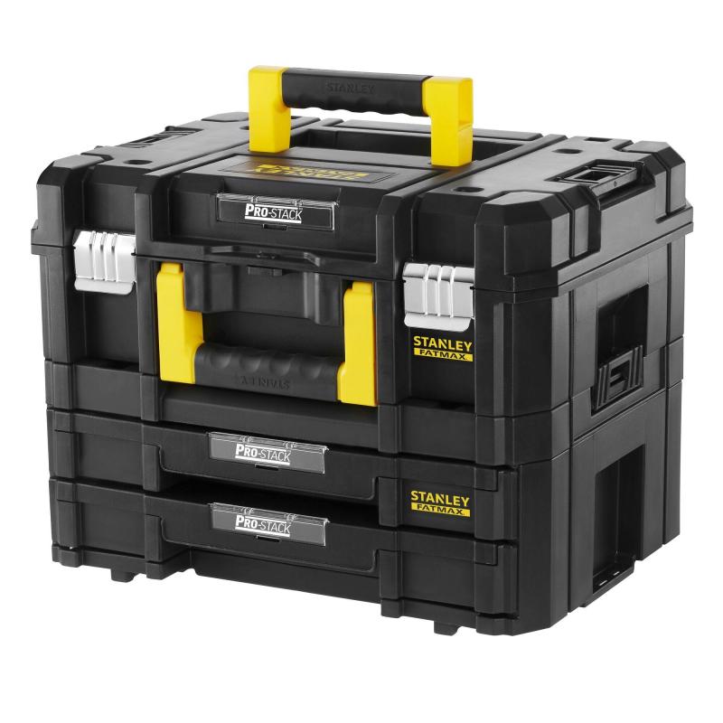 STANLEY FMST1-71981 Box na náradie kovoplast FatMax Pro-Stack Combo 44x34x33cm