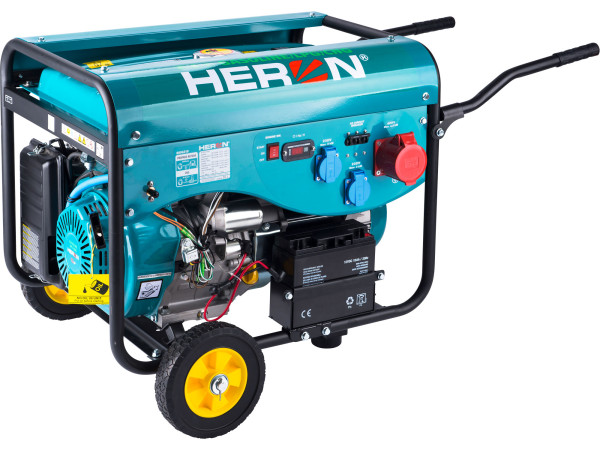 HERON Elektrocentrála benzín/LPG/NG 5,5kW/400V elektroštart 8896319