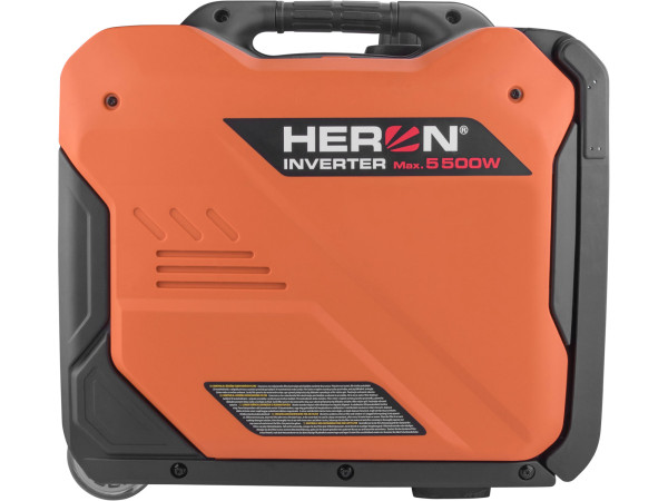 HERON Elektrocentrála digital invertor benzín 5,5kW/230V elektroštart 8896227 3