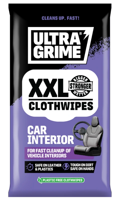 Profi čisticí ubrousky ULTRAGRIME® CAR INTERIOR 20ks XXL