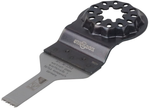 List ponorný EXPERT BiM, hl. rezu 42 mm, š. 10 mm STARLOCK wolfcraft 4240000