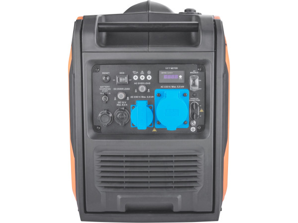 HERON Elektrocentrála digital invertor benzín 5,5kW/230V elektroštart 8896227 8