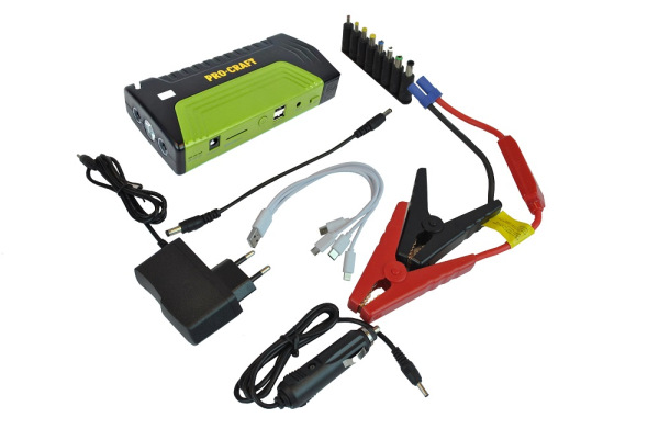 PROCRAFT Jump štartér s funkciou powerbanky JS-10 4