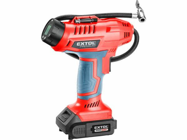 EXTOL PREMIUM 8891874 Kompresor Kompresor akumulátorový Share20V, 1x 2Ah Li-ion, 11bar