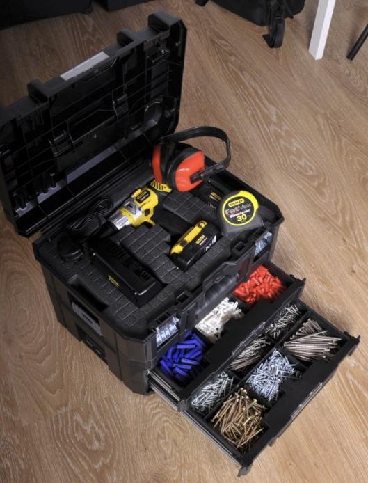 STANLEY FMST1-71981 Box na náradie kovoplast FatMax Pro-Stack Combo 44x34x33cm 9