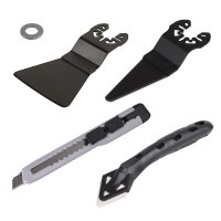 Wolfcraft Sada vibračných segmentov pre renováciu silikónu wolfcraft 3958000