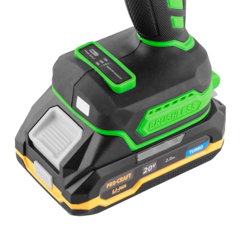 PROCRAFT Akumulátorový skrutkovač 20V PA18Pro2 + sada bitov 5