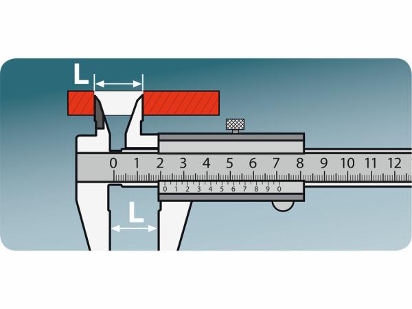 EXTOL PREMIUM Meradlo posuvné kovové, 0-150mm 3425 5