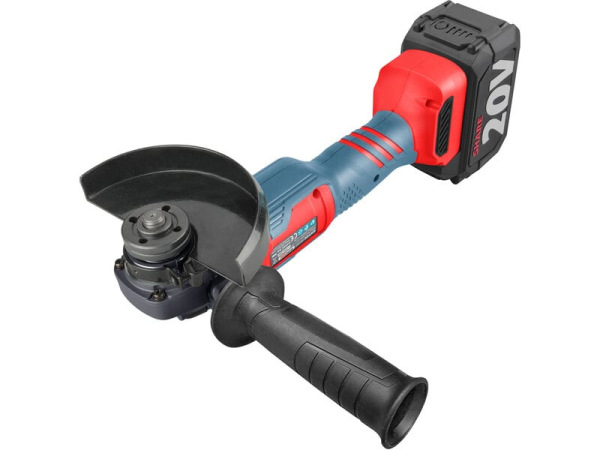 EXTOL PREMIUM 8891838 Brúska uhlová aku Share20V, 1x 4Ah, 125mm, bezuhlíkový motor 3