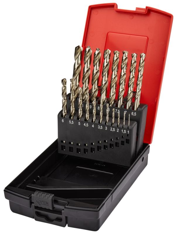 Makita Vrtáky do kovu HSS-G 19-dielna sada P-73673 2
