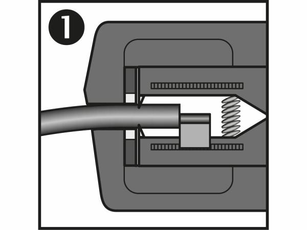 EXTOL PREMIUM Kliešte odizolovacie 190mm, na káble 0,08-6,0mm2 8831124 1