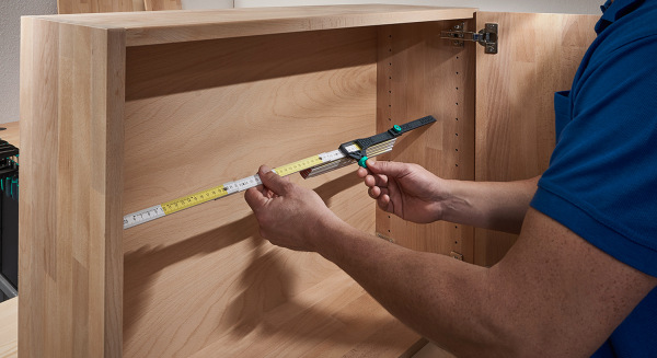 Adaptér pre skladacie metre - vnútorné meranie, wolfcraft 5223000