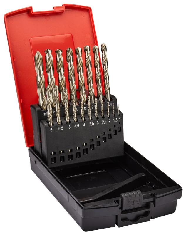Makita Vrtáky do kovu HSS-G 19-dielna sada P-73673 1