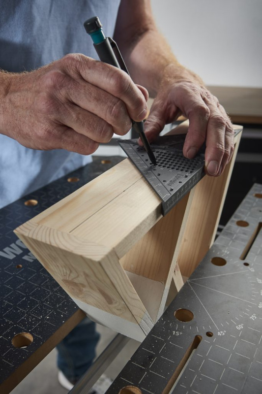 Wolfcraft Uholník merací a označovací VARIO 3D malý, wolfcraft 5209000 18