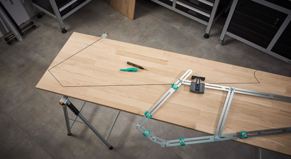 Wolfcraft Šablóna schodisková, wolfcraft 5210000 10