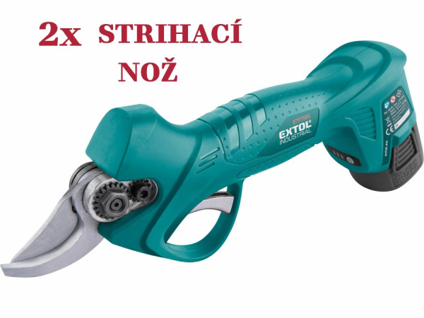 EXTOL INDUSTRIAL Aku Nožnice záhradnícke 16V 8791580