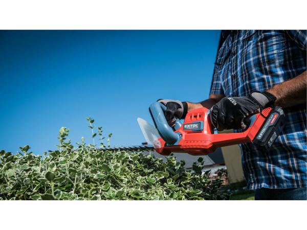 EXTOL PREMIUM Nožnice na živý plot akumulátorové, Garden 20V/2Ah, lišta 510mm 8895730 6