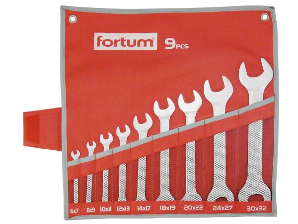 FORTUM Sada vidlicových kľúčov 9-dielna 4730101