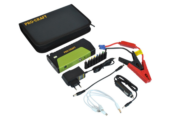 PROCRAFT Jump štartér s funkciou Powerbank JS-12 2